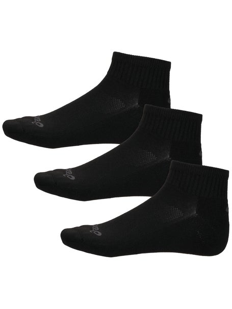 Asics Cushion Quarter Sock 3-Pack Black