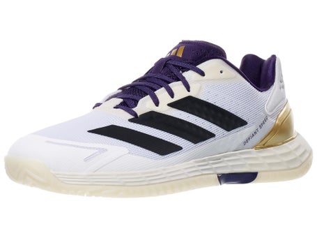 adidas Defiant Speed 2 White/Black/Plum Men's Shoes