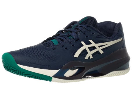 Asics Gel Resolution X Clay Midnight/Crm Mens Shoes