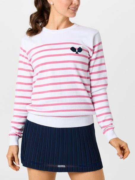 Ame & Lulu Womens Club Sport Paddle Stripe Sweater