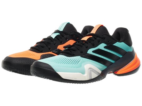 adidas Barricade 14 Aqua/Black/Orange Mens Shoe 