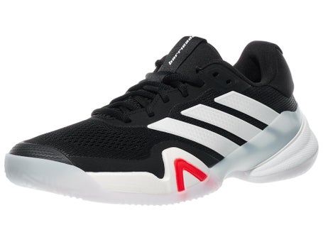 adidas Barricade 14 Clay Black/White/Red Mens Shoes 