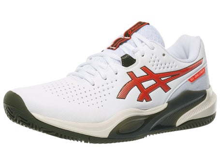 Asics Gel Challenger 15 Clay White/Cherry Mens Shoes