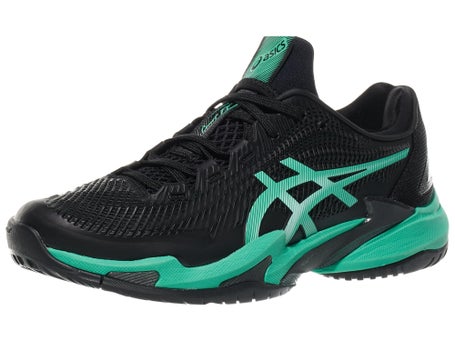 Asics Court FF 3 Black/Aurora Green Mens Shoes