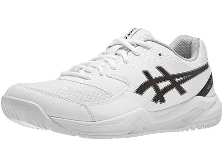 Asics Gel Dedicate 8 White/Black Mens Shoes