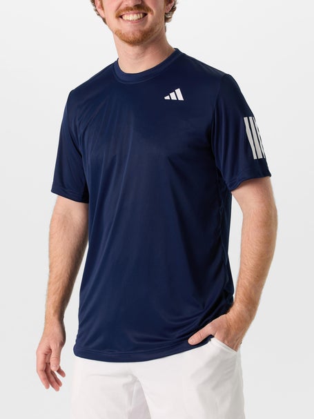 adidas Mens Fall Club 3-Stripes Top
