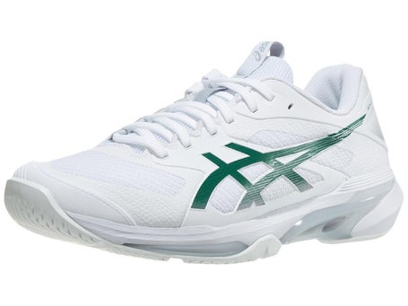 Asics Solution Speed FF 4 White/Green Mens Shoes
