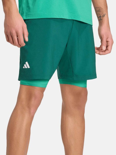 adidas Mens Fall Club 2-in-1 Short