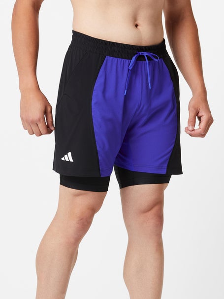 adidas Mens Fall Slam 2-in-1 Short
