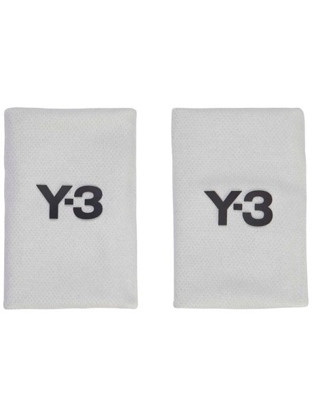 adidas Mens Y-3 Doublewide Wristbands-Orbit Grey/Black