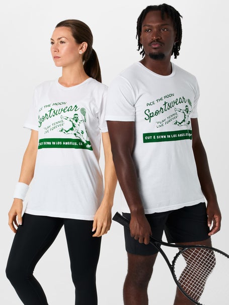 Ace The Moon Unisex Play Tennis Live Forever T-Shirt