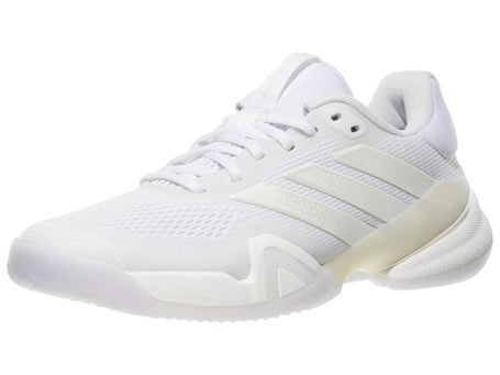 adidas Barricade 14 White/White Womens Shoes 