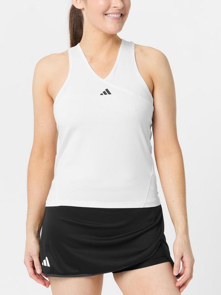 adidas Womens Core Club Mid V-Neck Tank
