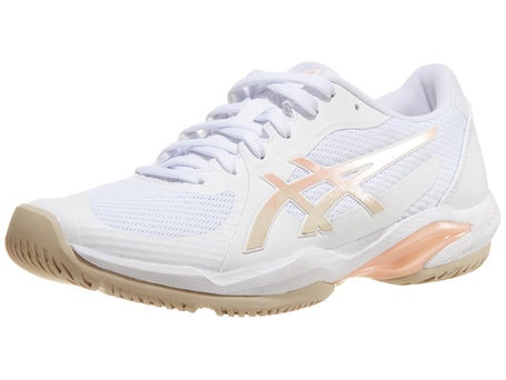 Asics Solution Swift FF 2 White/Peach Womens Shoes