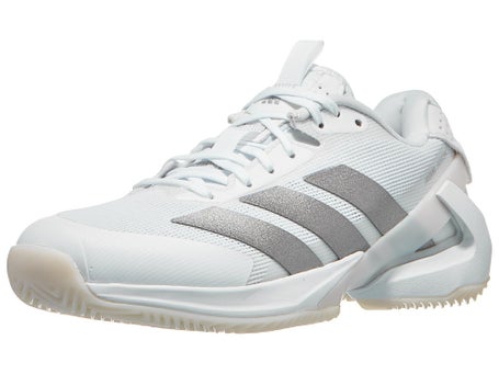 adidas Ubersonic 5 Clay White/Silver Womens Shoes