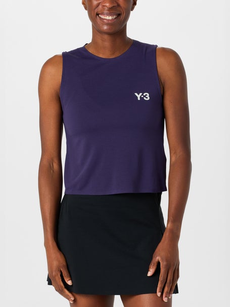 adidas Womens Y-3 Match Tank - Purple