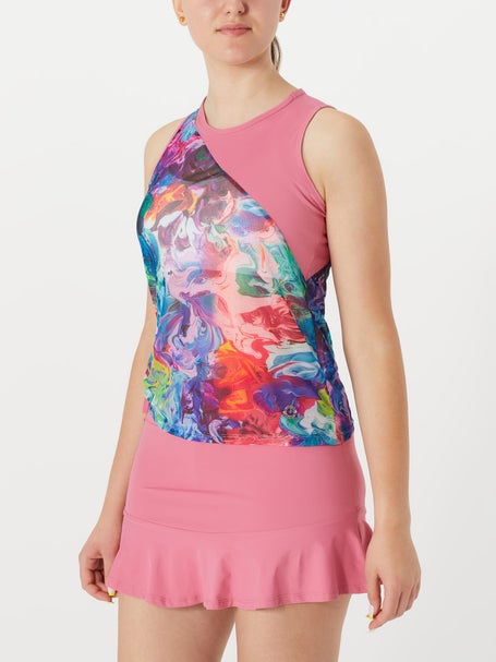 BlueFish Womens Wonder Peplum Tank