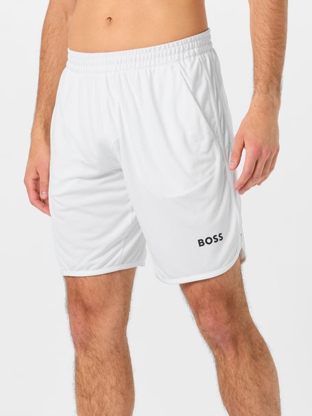 BOSS Mens Court Spin 9 Short - White