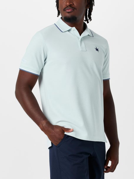 BOAST Mens Fall 1983 Tipped Pique Polo