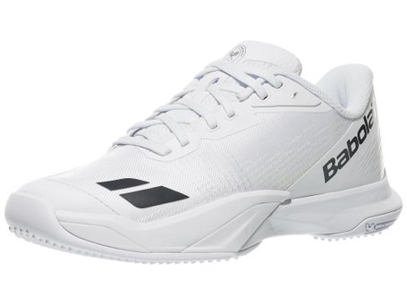 Babolat Jet Mach 4 Grass White/Black Men's Shoes
