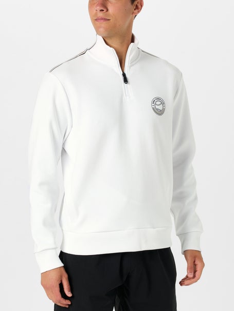 BOSS Mens Summer Open Quarter Zip