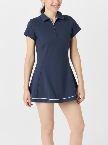 BOAST Womens Fall Zipper Tennis Dress
