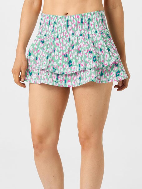 Bubble Womens Ruffle Skirt - Animal