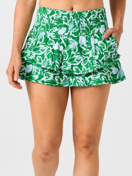 Bubble Womens Ruffle Skirt - Flower