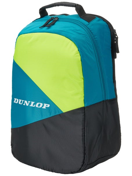 Dunlop SX Club Backpack Bag Teal/Yellow