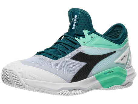 Diadora Blushield Fly 5 Clay Spruce/Black Mens Shoes