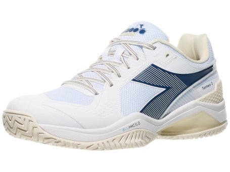 Diadora Speed Blushield Torneo 3 White/Blue Men's Shoes
