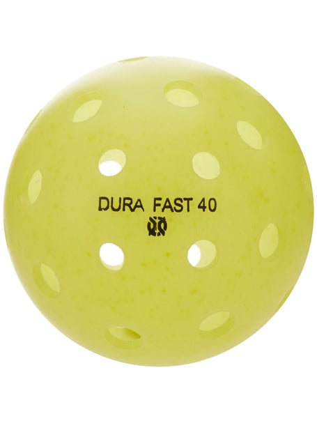 Dura Fast 40 Outdoor Pickleballs - Yellow 
