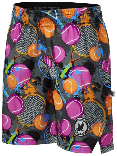 Flow Society Boys Tennis Flow Short - Charcoal