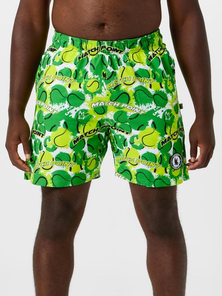 Flow Society Mens Tennis Splatter Match Point Short