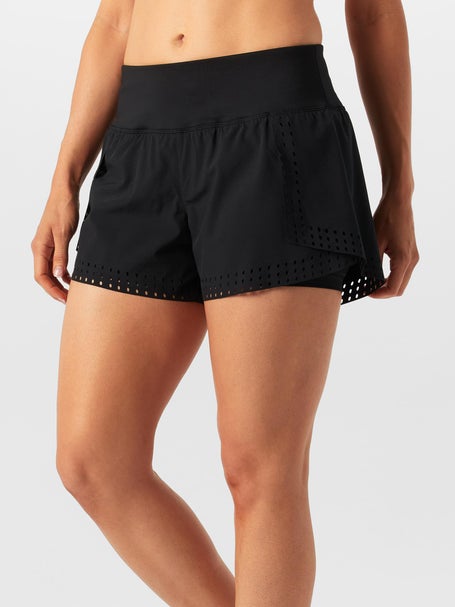Fila Womens Double Layer Short - Black