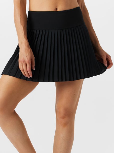 Fabletics Womens Hot Shot Pleated Skirt - Black