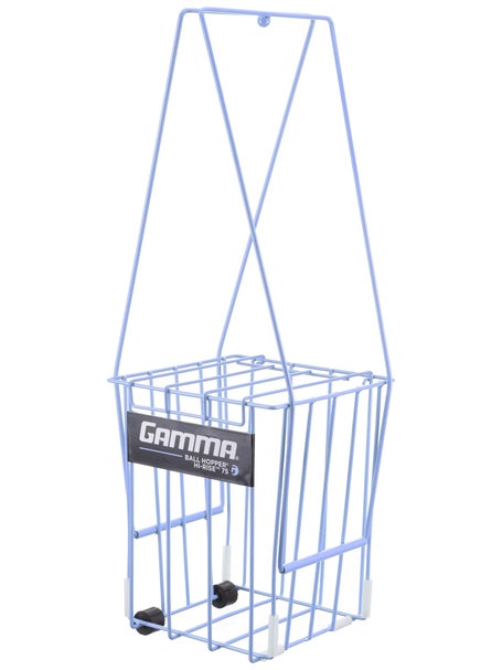 Gamma Ballhopper Hi-Rise w/Wheels (75 Balls) Blue