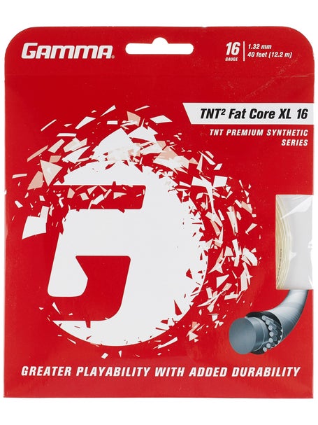 Gamma TNT2 Fat Core XL 16/1.32 String