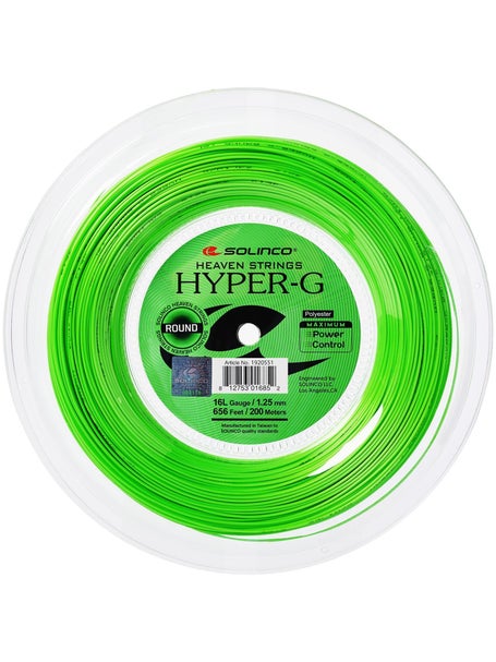Solinco Hyper-G Round 16L/1.25 String Reel - 656'