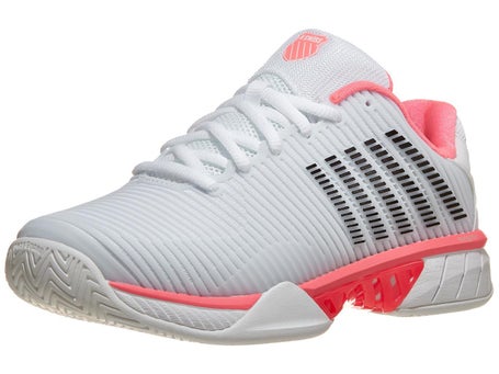KSwiss Hypercourt Express 2 Wide Wh/Pink Womens Shoes