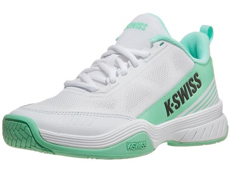KSwiss Speedex 2 White/Mint/Black Womens Shoes