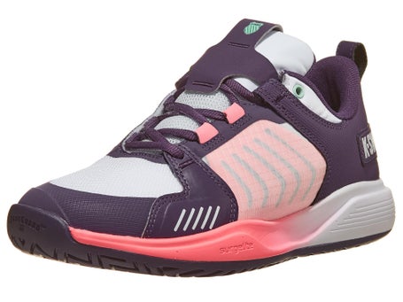 KSwiss Ultrashot Team Purple/White/Pink Womens Shoes
