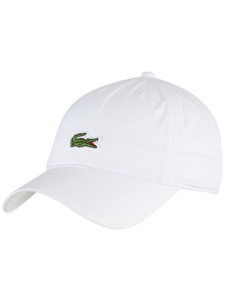 Lacoste Boys Core Croc Hat - White