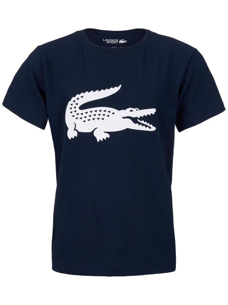 Lacoste Boys Core Croc Logo Top