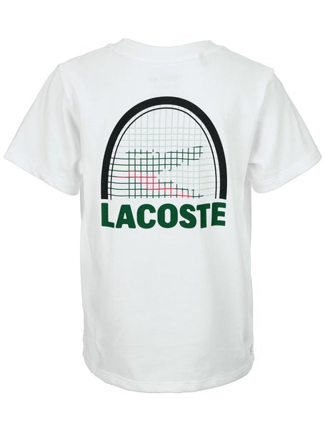 Lacoste Boys Spring Medvedev Racquet T-Shirt