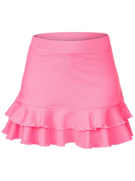 Li Mi Girls Beverly Hills Swing Double Ruffle Skirt