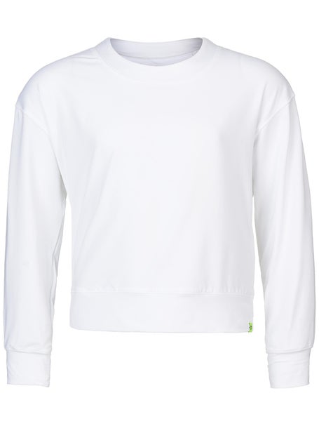 Lucky in Love Girls LUV Hype Long Sleeve - White