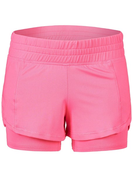 Lucky in Love Girls Match Point Short - Pink