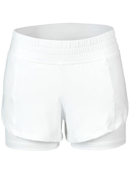 Lucky in Love Girls Match Point Short - White