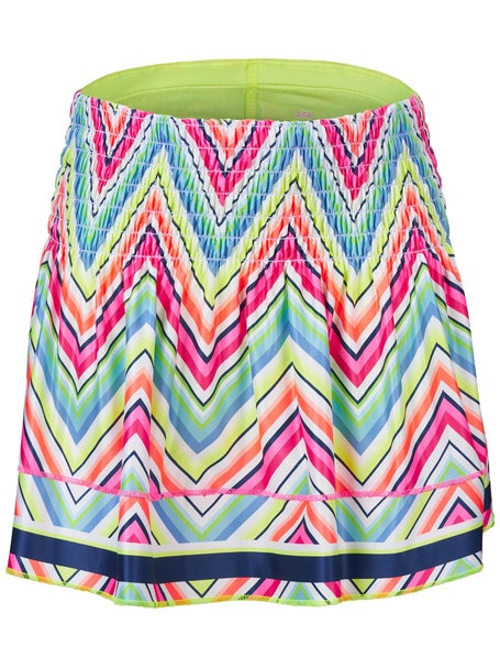 Lucky in Love Girls Retro Smocked Skirt